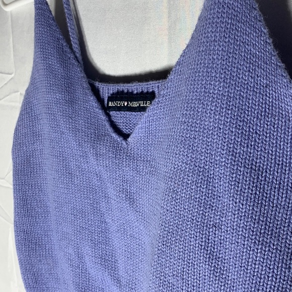 BRANDY MELVILLE lilac crochet tank - Picture 2 of 4